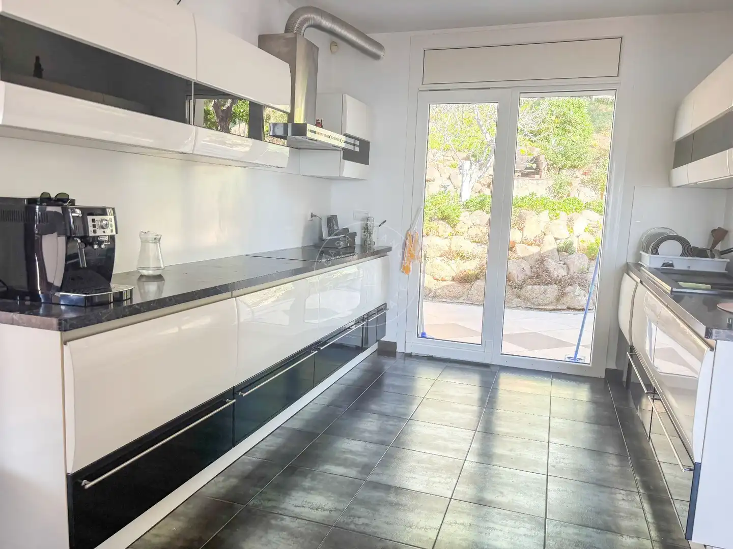 Cuina de Casa o xalet en venda en Lloret de Mar amb Aire condicionat, Calefacció i Jardí privat