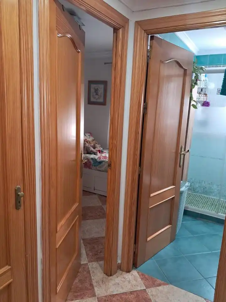 Bedroom of Flat for sale in Málaga
