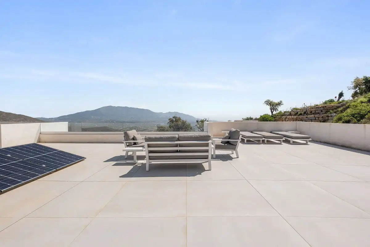 Terrace of Detached homes for sale in Ojén  with Air Conditioner and Terrace