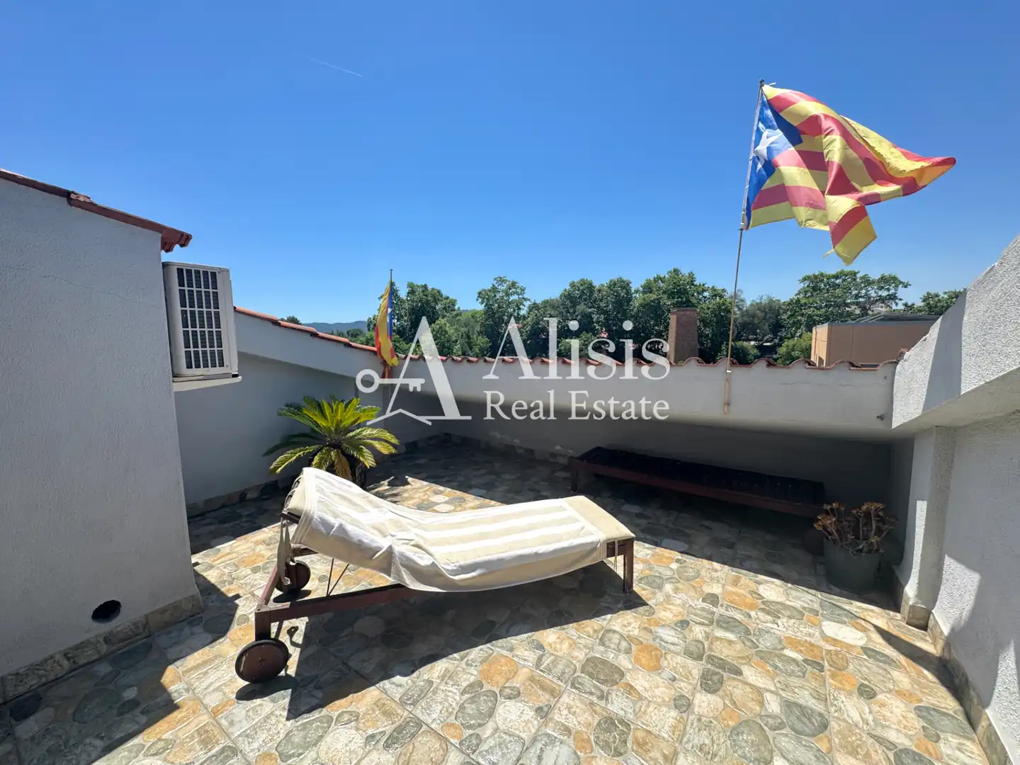 Terrassa de Casa adosada de lloguer en Rubí amb Calefacció, Jardí privat i Balcó