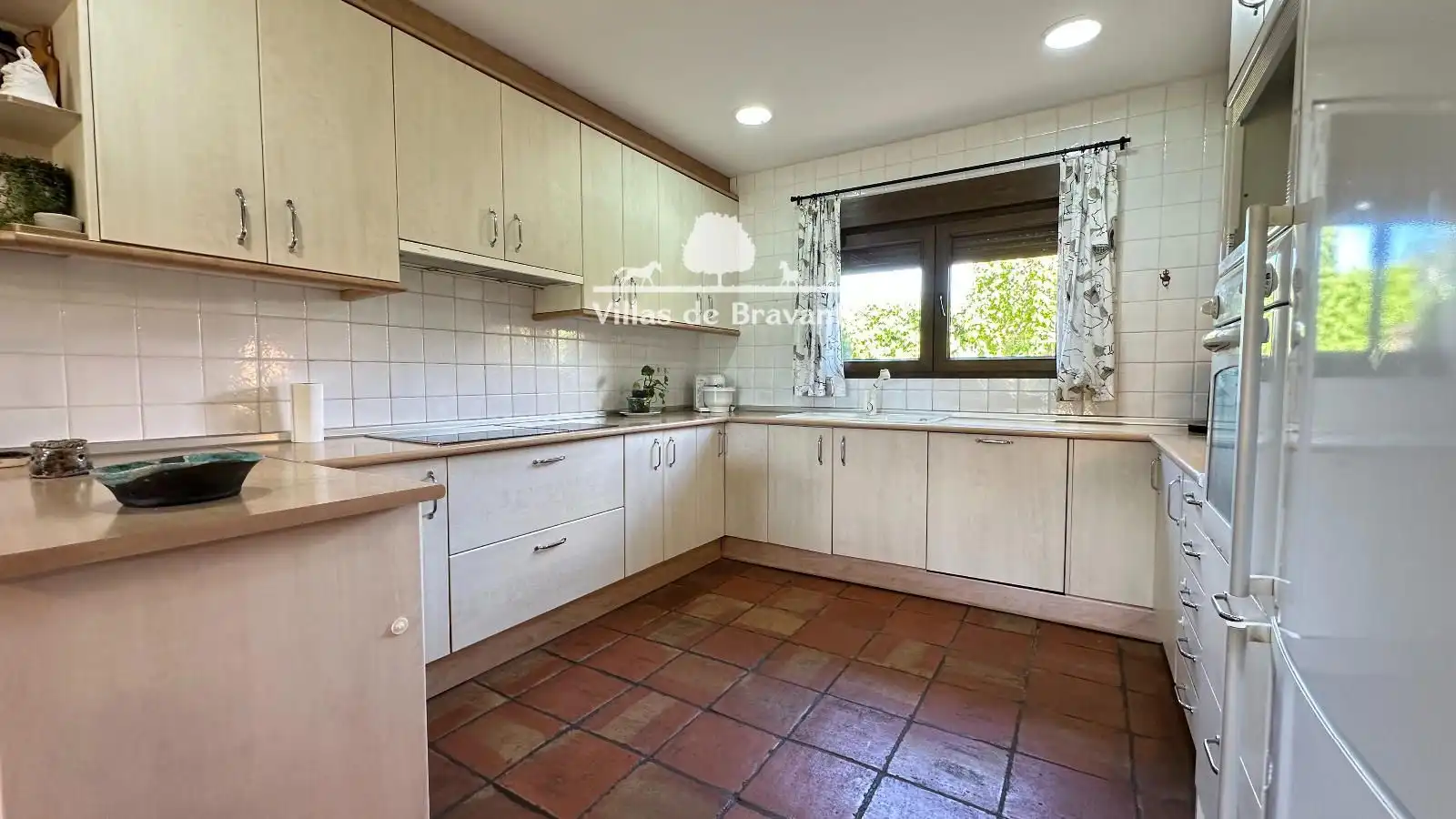 Kitchen of Houses for sale in Villanueva de la Cañada  with Air Conditioner, Heating and Parquet flooring