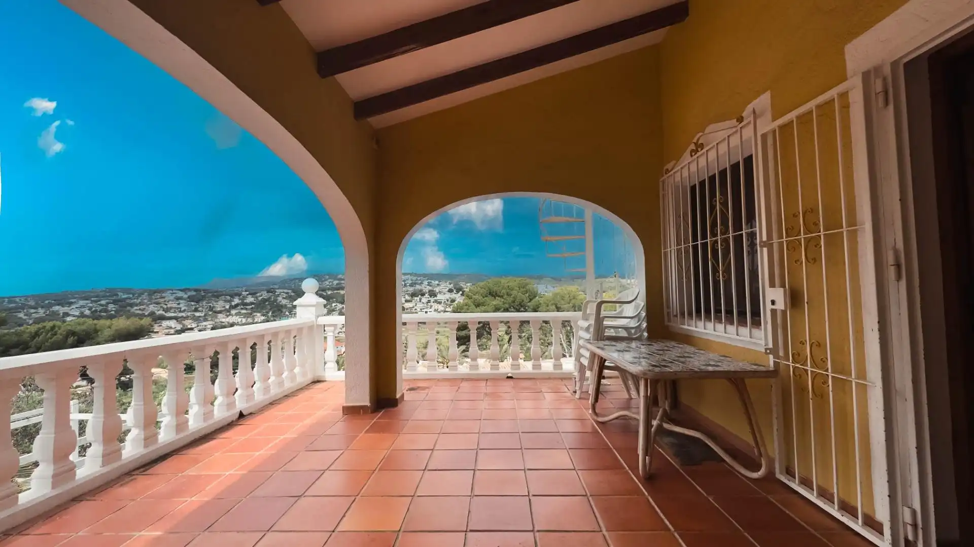 Terraza de Casa o chalet en venta en Moraira con Jardín privado, Terraza y Trastero