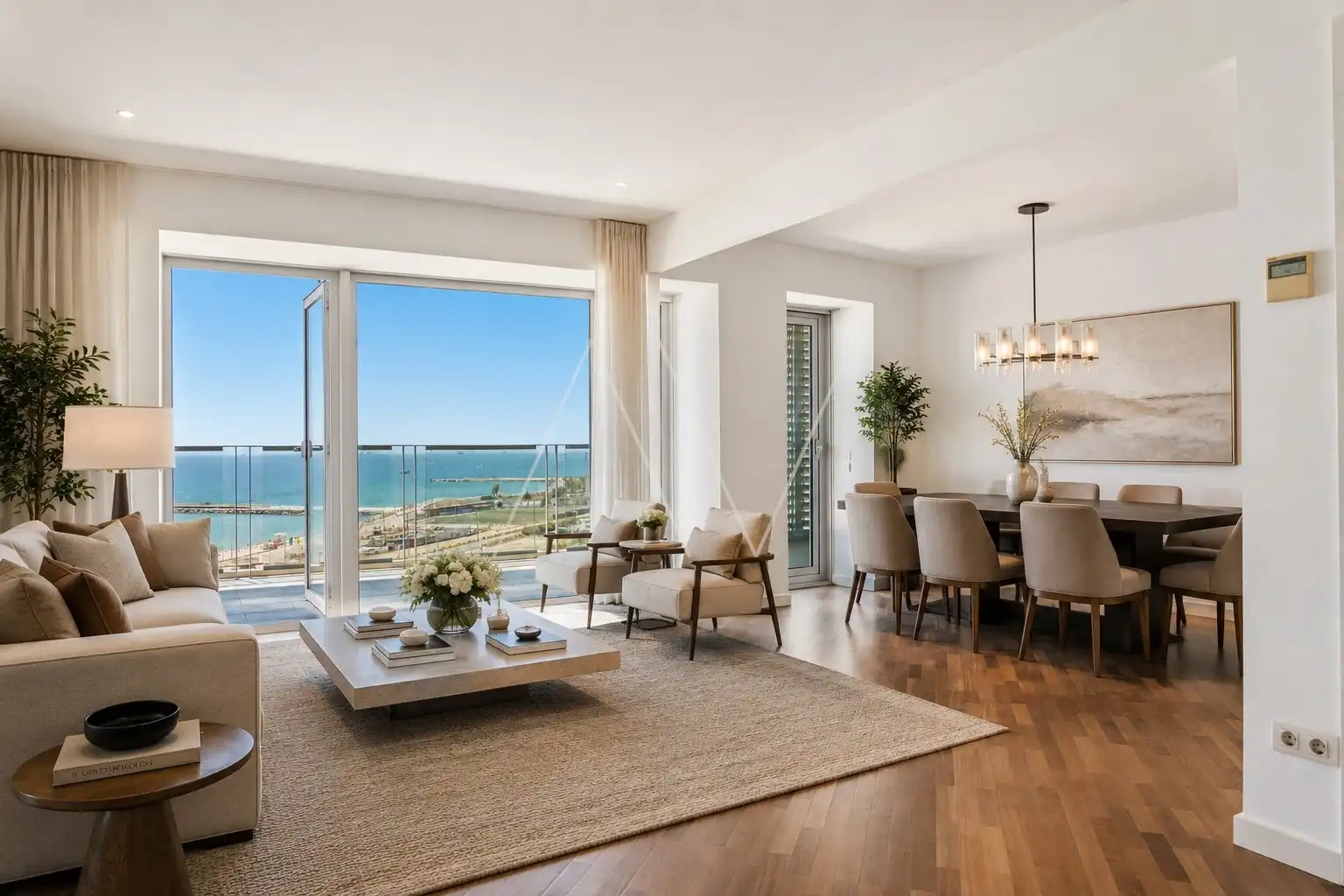 Living room of Flat for sale in Barcelona  with Air Conditioner, Heating and Terrace