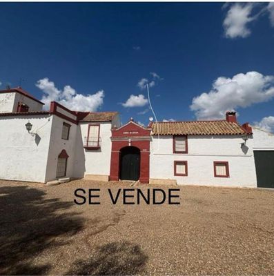 Vista exterior de Casa o xalet en venda en Fuente Palmera amb Jardí privat i Moblat