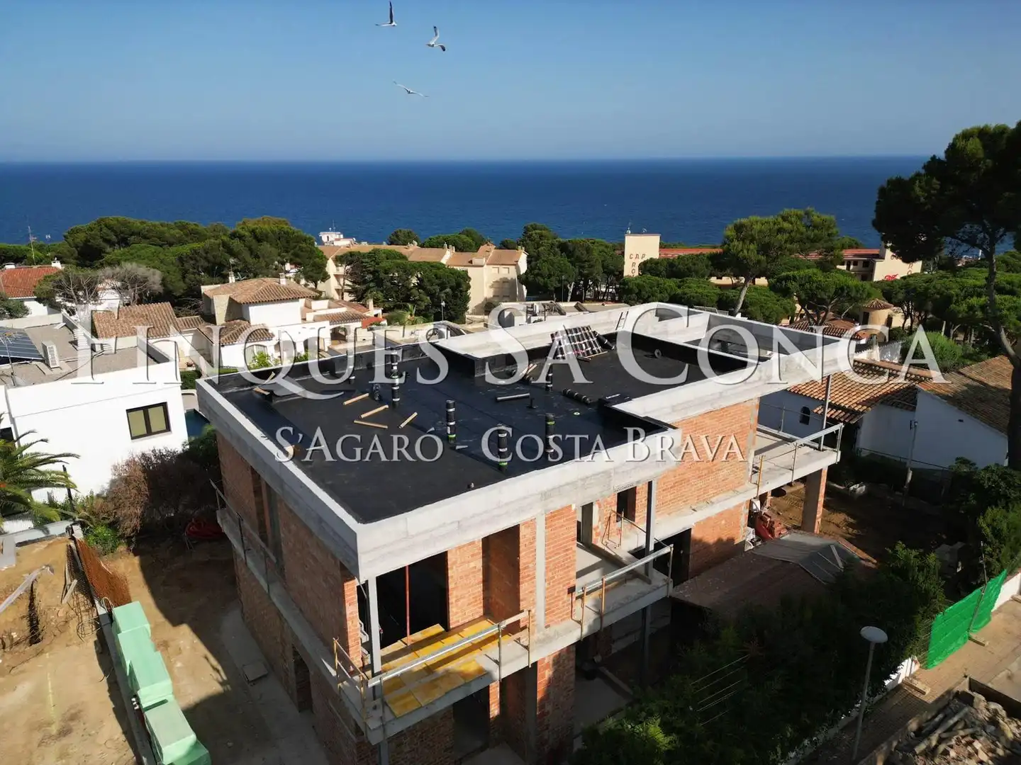 Vista exterior de Casa o xalet en venda en Calonge i Sant Antoni amb Aire condicionat, Calefacció i Piscina