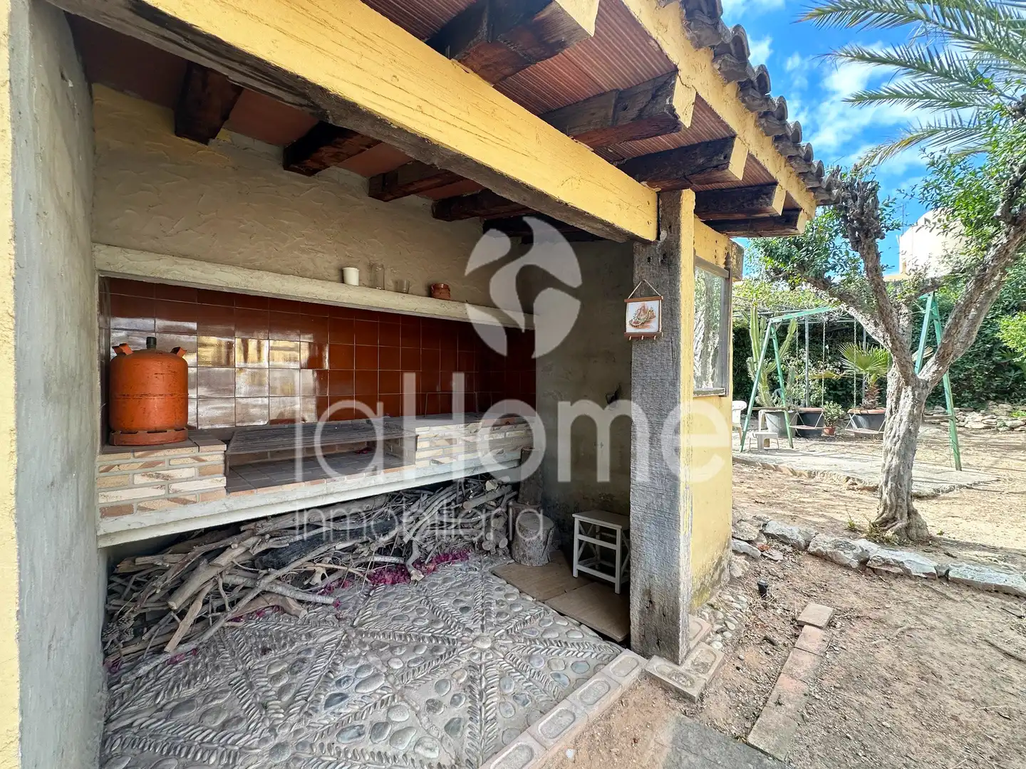 Terrasse von Haus oder Chalet zum Verkauf in Paterna mit Klimaanlage, Heizung und Privatgarten