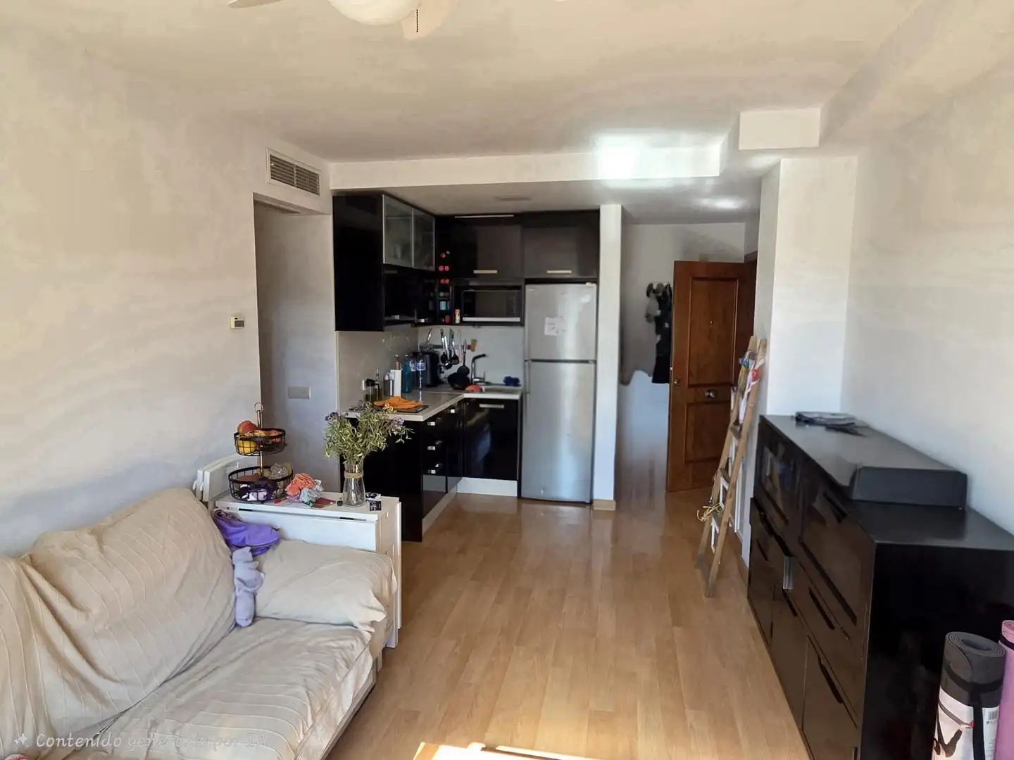 Küche von Wohnung zum Verkauf in Málaga mit Klimaanlage, Terrasse und Möbliert
