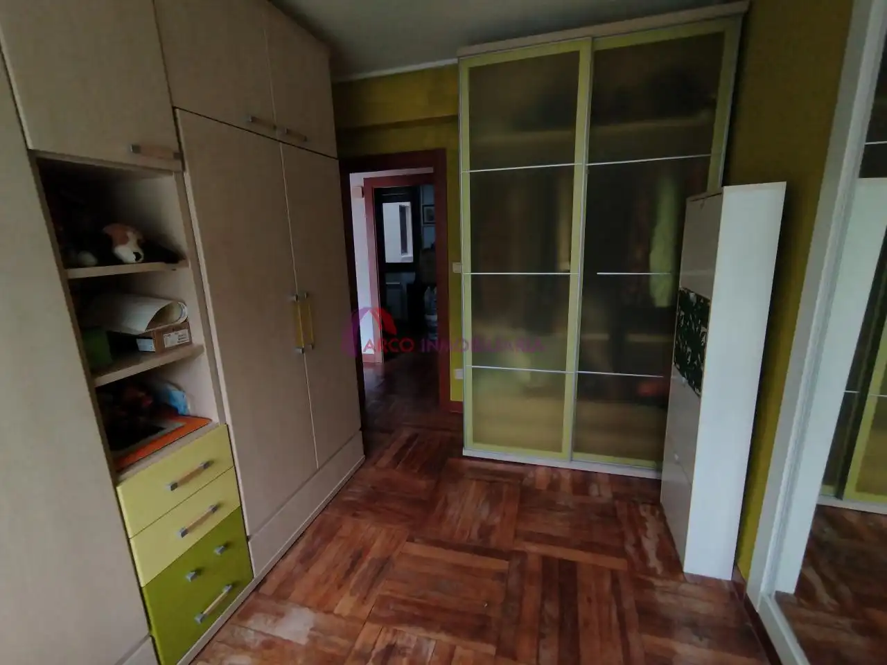 Bedroom of Flat for sale in Burgos  with Heating, Parquet flooring and Terrace