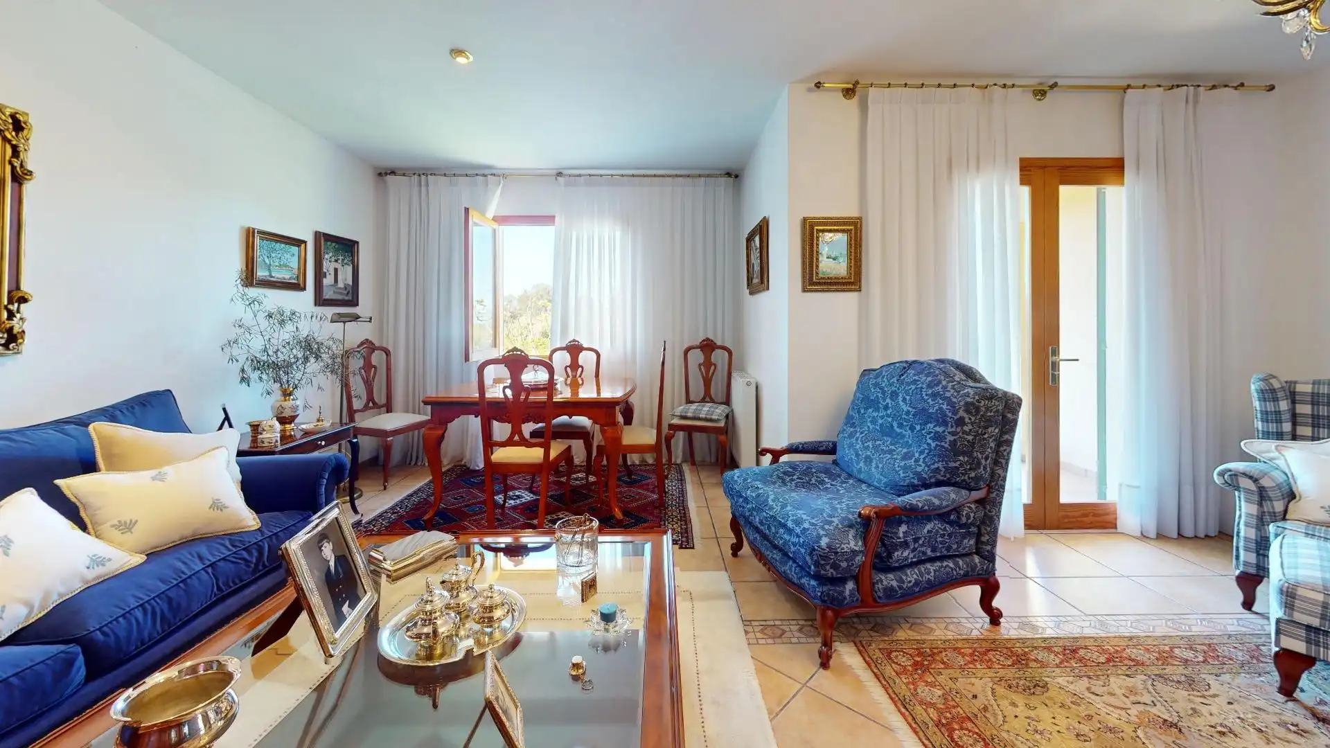 Sala de estar de Planta baja en venta en Marratxí con Aire acondicionado, Calefacción y Jardín privado