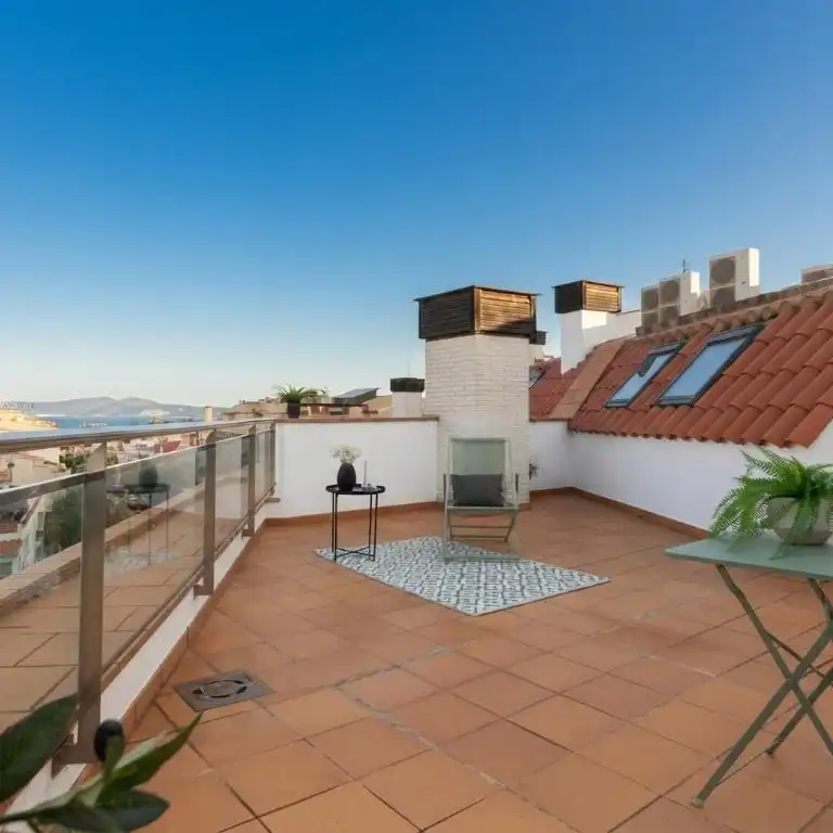 Terraza de Dúplex en venta en Eixample Residencial