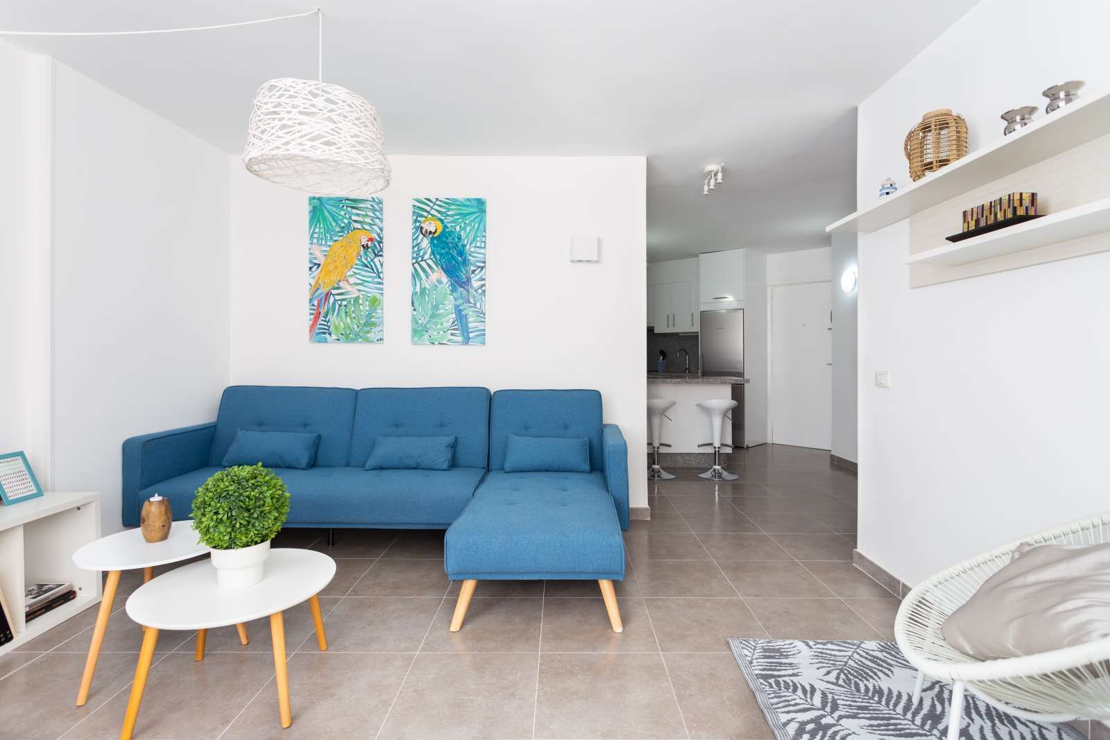 Sala d'estar de Apartament per a compartir en Candelaria amb Terrassa