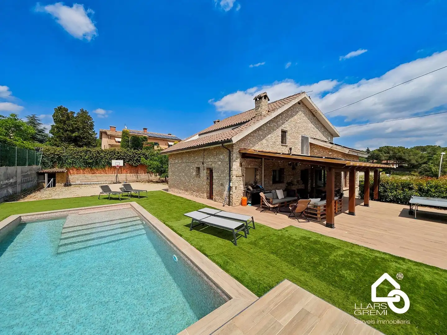 Piscina de Casa o chalet en venta en Igualada con Calefacción, Jardín privado y Terraza
