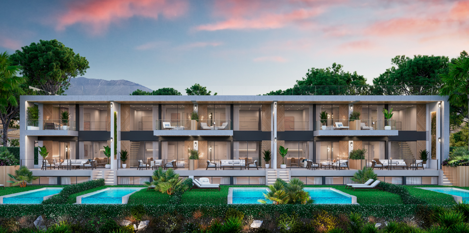 Dormitori de Dúplex en venda en Marbella amb Aire condicionat, Calefacció i Terrassa