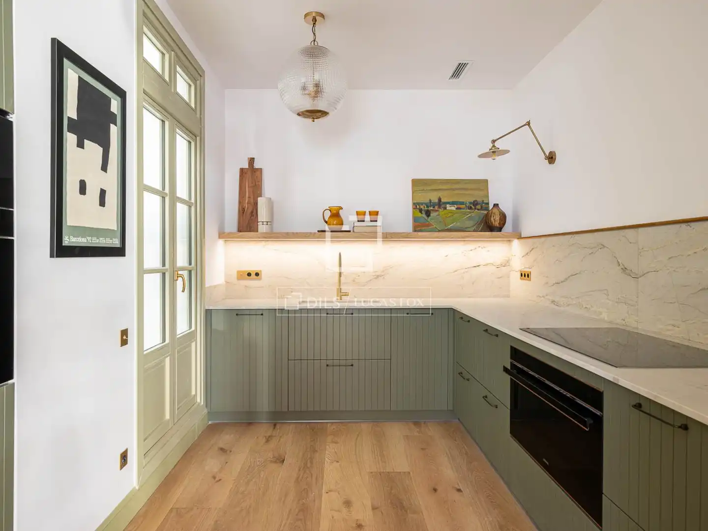 Kitchen of Flat for sale in Barcelona  with Air Conditioner, Heating and Terrace