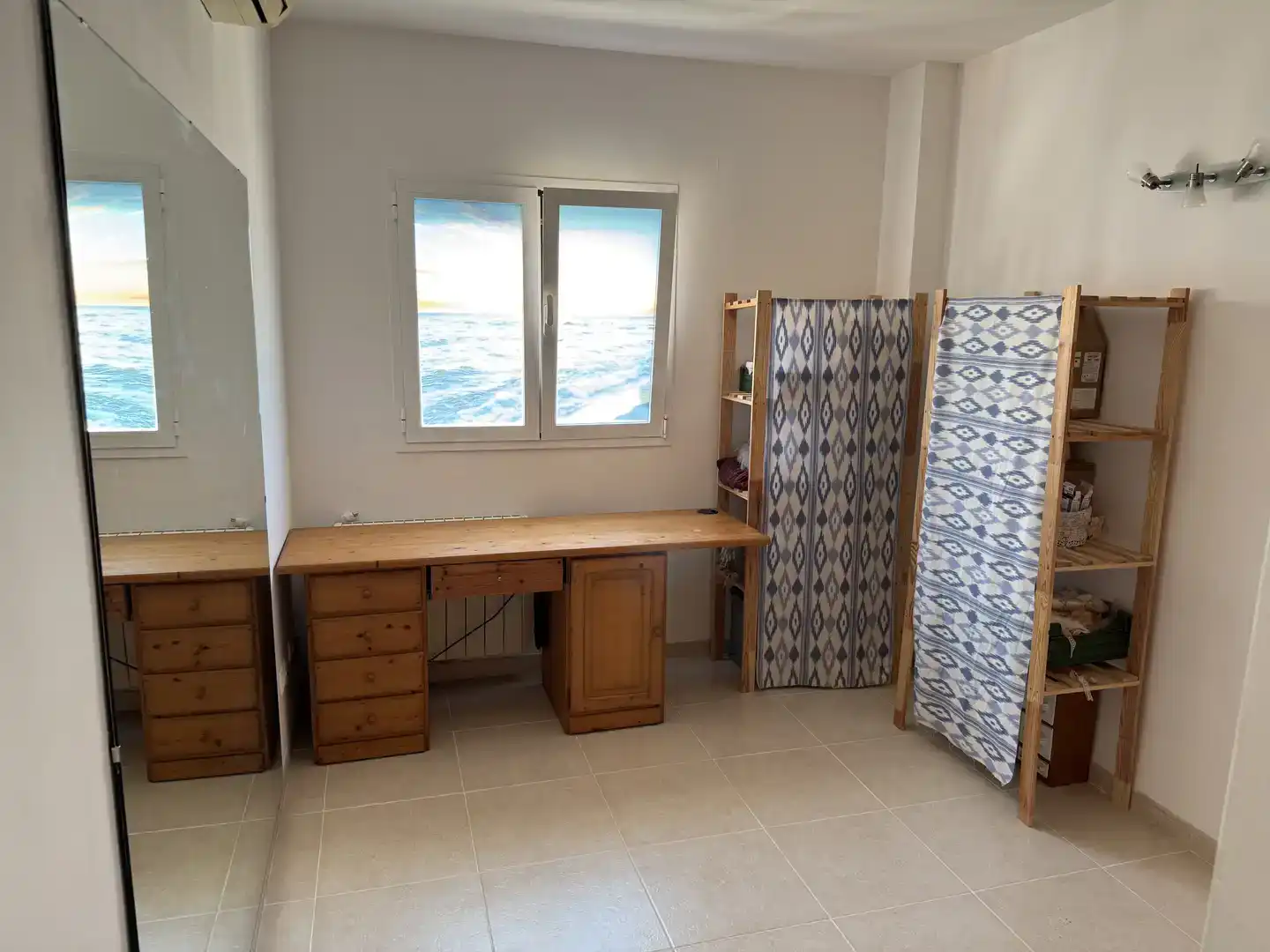 Bedroom of Flat for sale in Campos  with Air Conditioner and Balcony