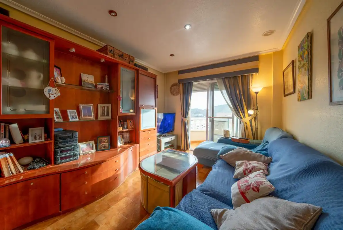 Sala de estar de Ático en venta en Guardamar del Segura con Aire acondicionado, Calefacción y Trastero