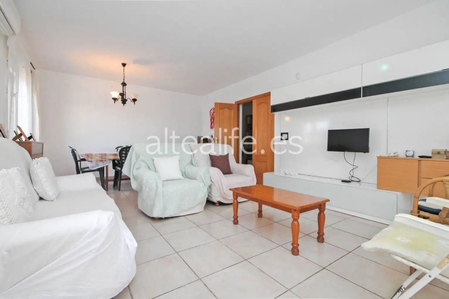 Living room of Houses for sale in Altea  with Air Conditioner, Terrace and Community pool