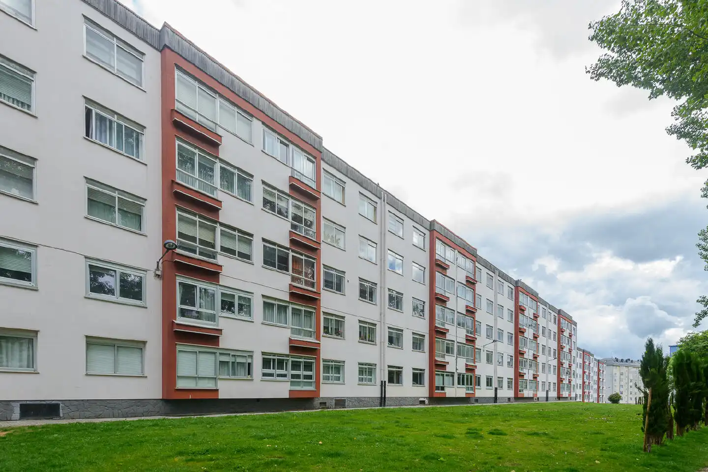 Vista exterior de Pis en venda en Ferrol