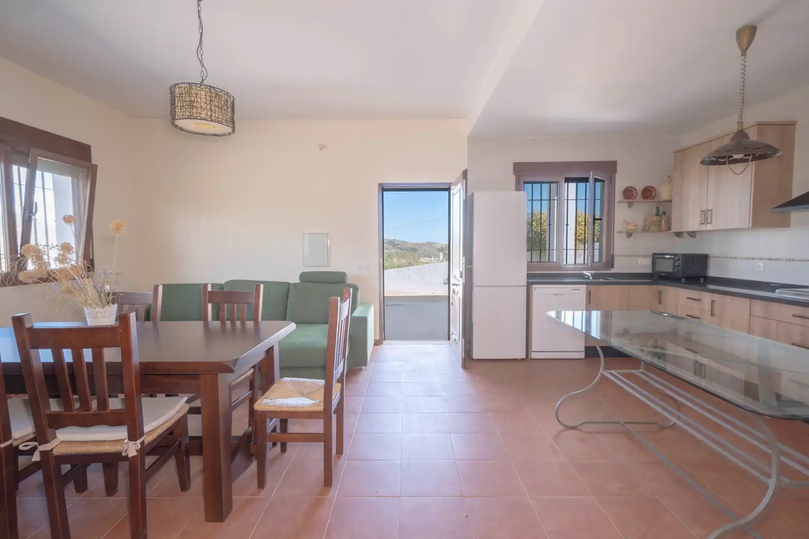 Cuina de Casa o xalet en venda en Murtas amb Jardí privat, Terrassa i Piscina