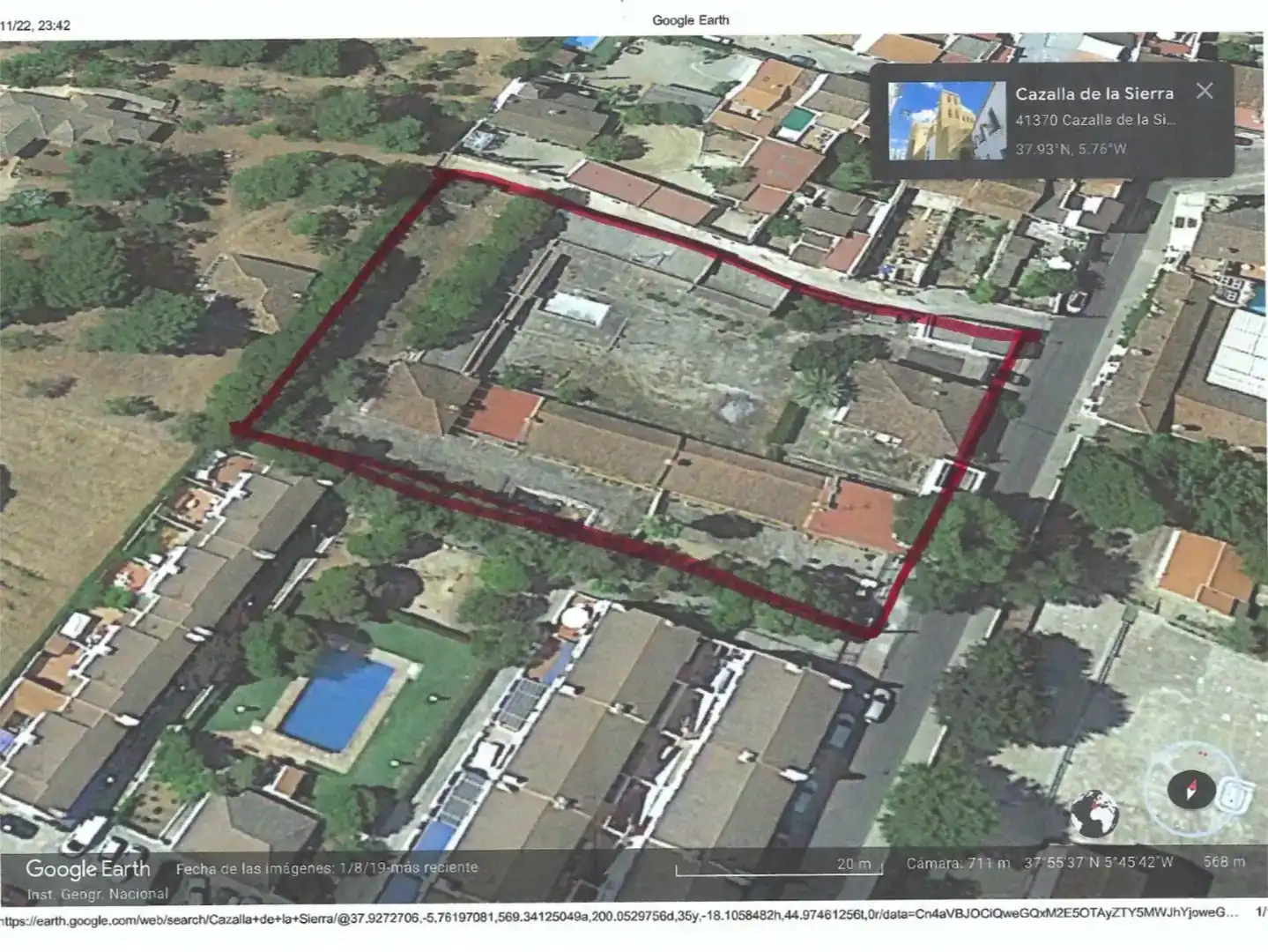 Exterior view of Residential for sale in Cazalla de la Sierra