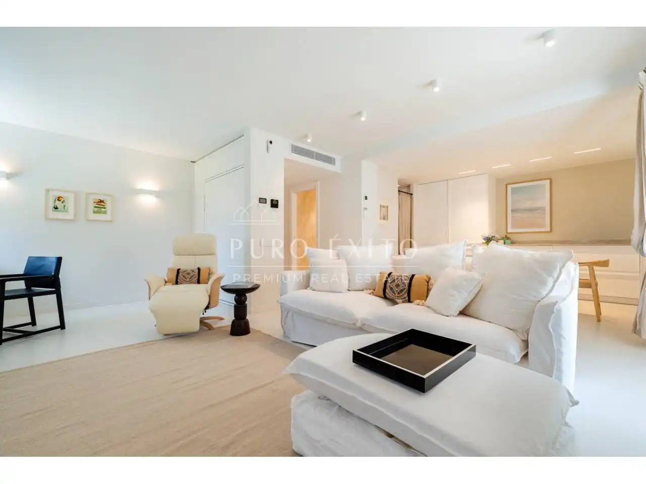 Wohnzimmer von Haus oder Chalet zum Verkauf in Cambrils mit Heizung, Privatgarten und Terrasse