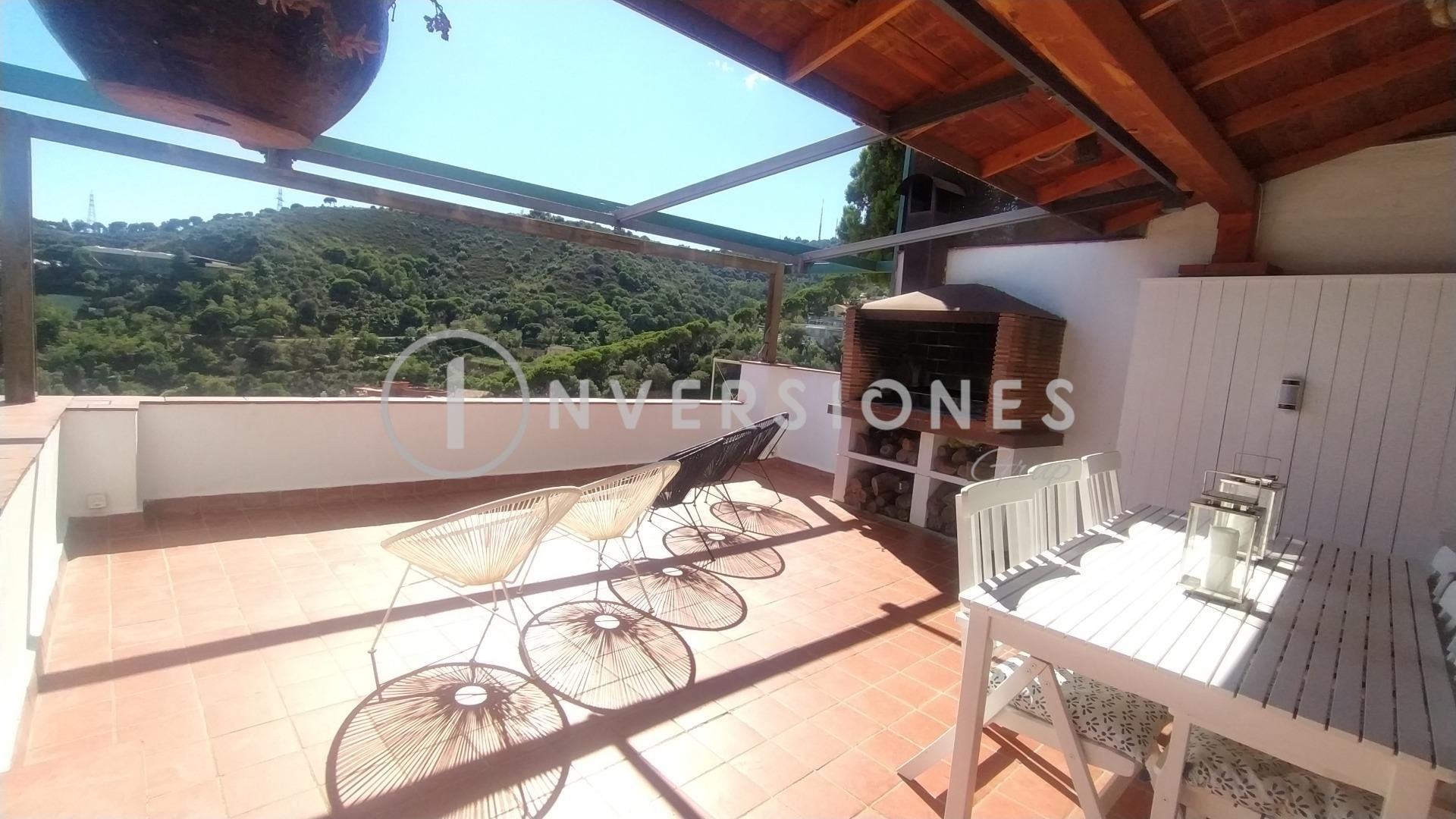 Terrace of House or chalet to rent in  Barcelona Capital  with Air Conditioner, Private garden and Terrace