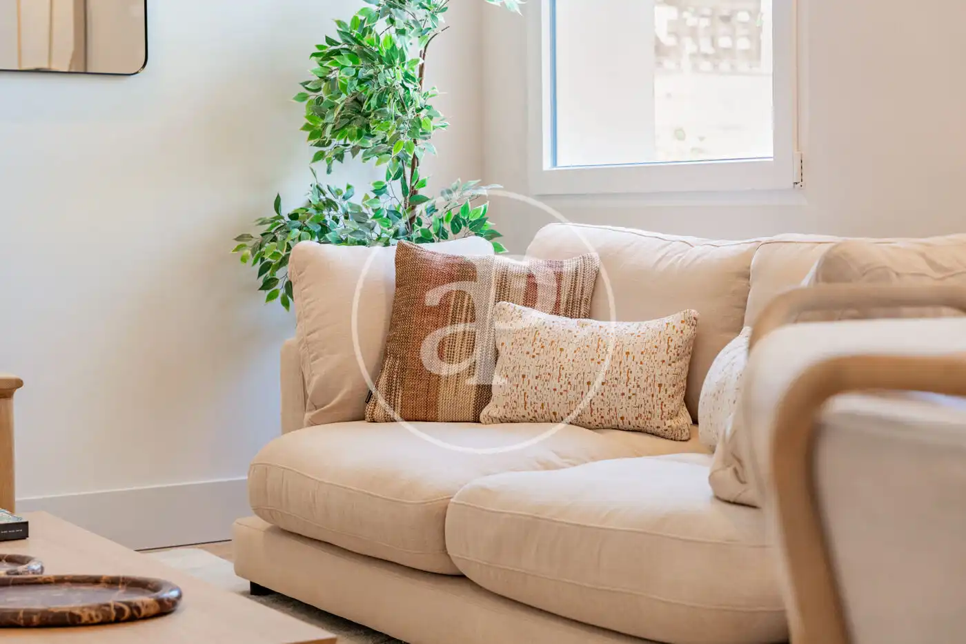 Living room of Flat for sale in Madrid  with Air Conditioner and Heating