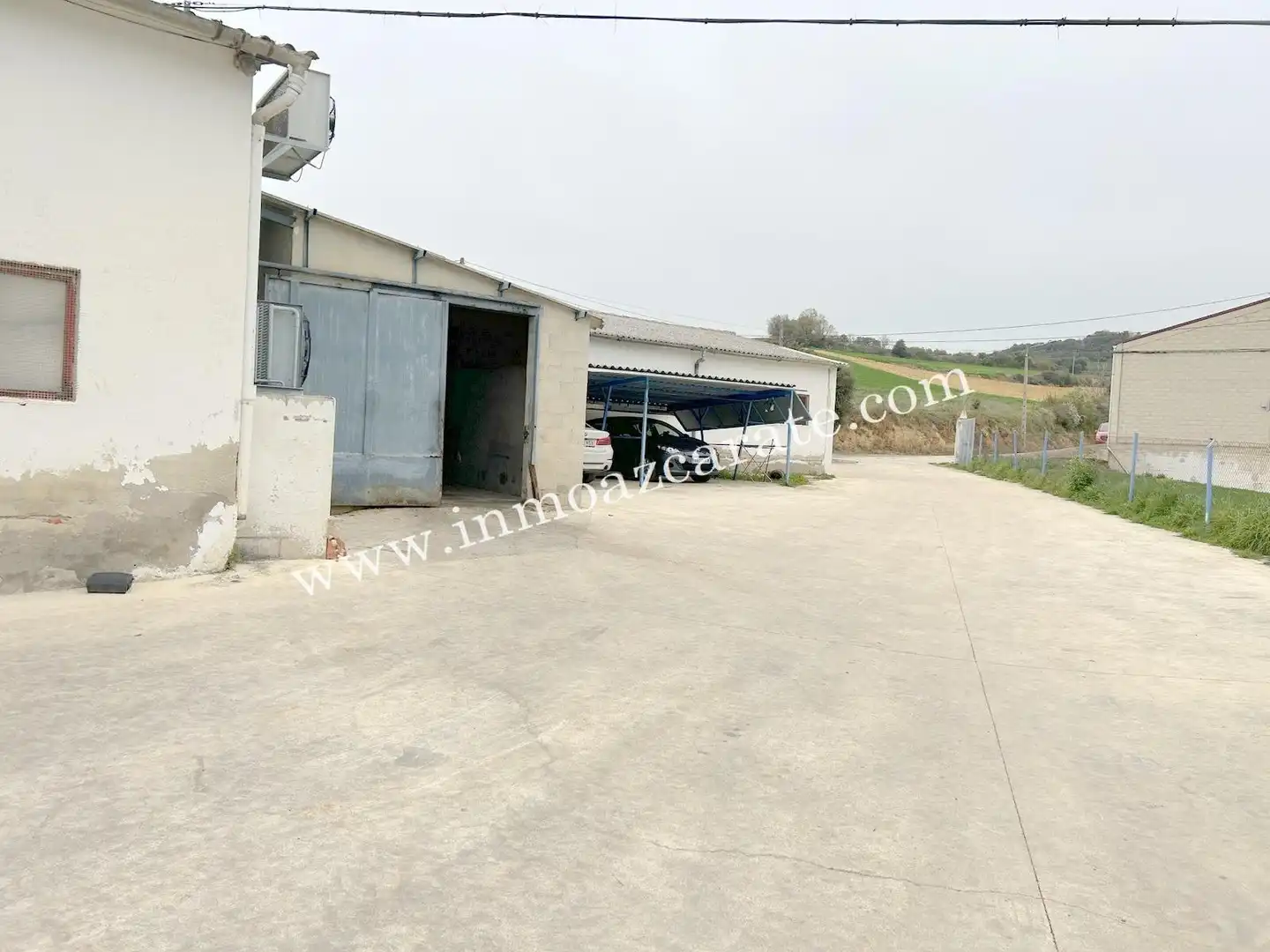 Vista exterior de Nave industrial en venta en Valle de Yerri / Deierri