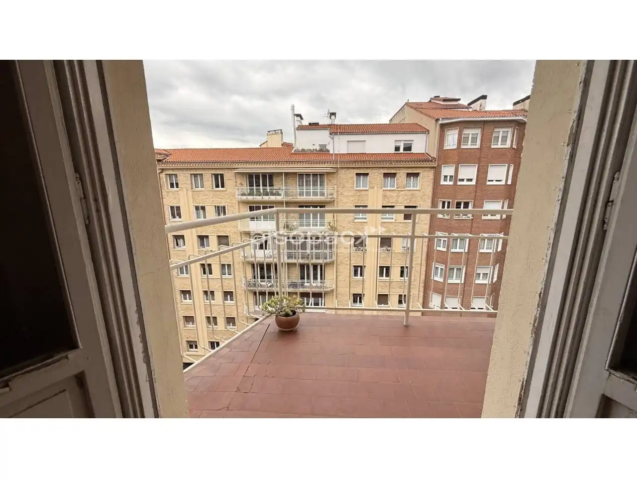 Balcony of Flat for sale in  Pamplona / Iruña  with Heating, Parquet flooring and Storage room