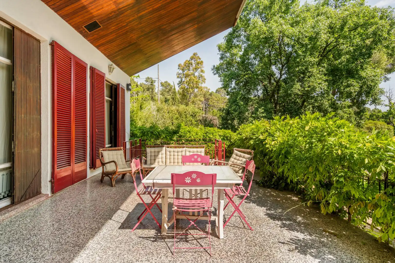 Terraza de Casa o chalet en venta en La Palma de Cervelló con Calefacción, Jardín privado y Terraza