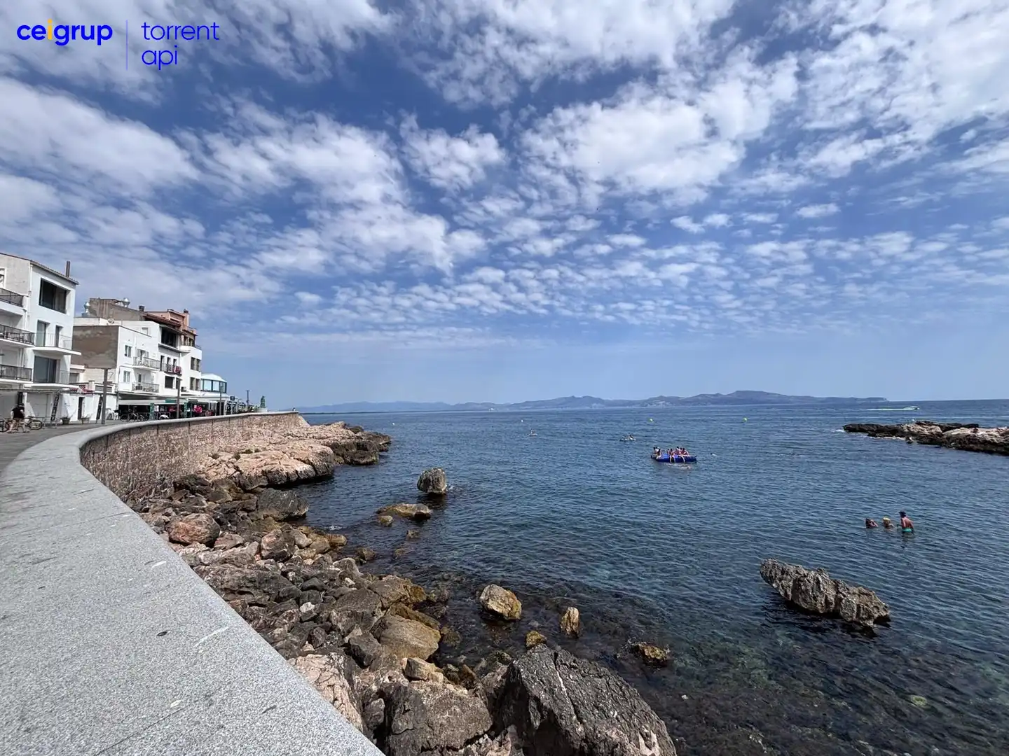 Exterior view of Attic for sale in L'Escala  with Air Conditioner and Terrace