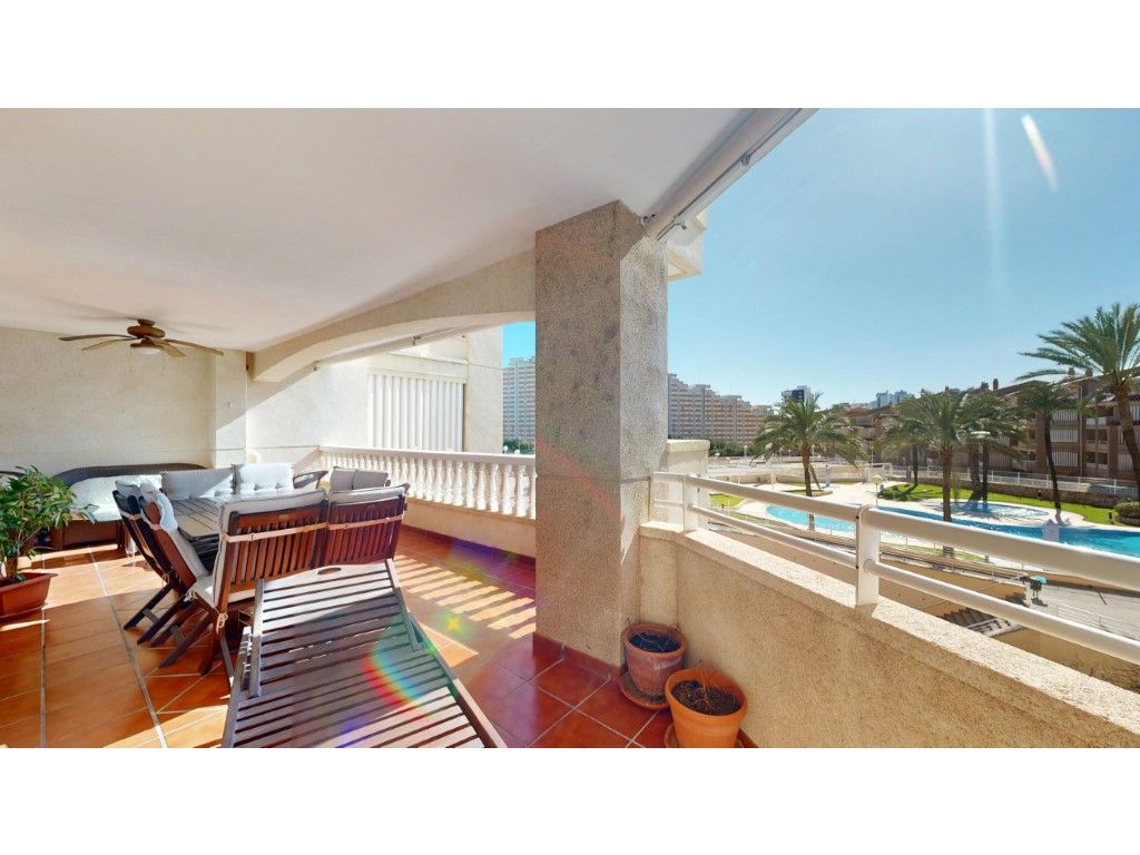 Terrace of Flat for sale in Cullera  with Air Conditioner, Private garden and Terrace
