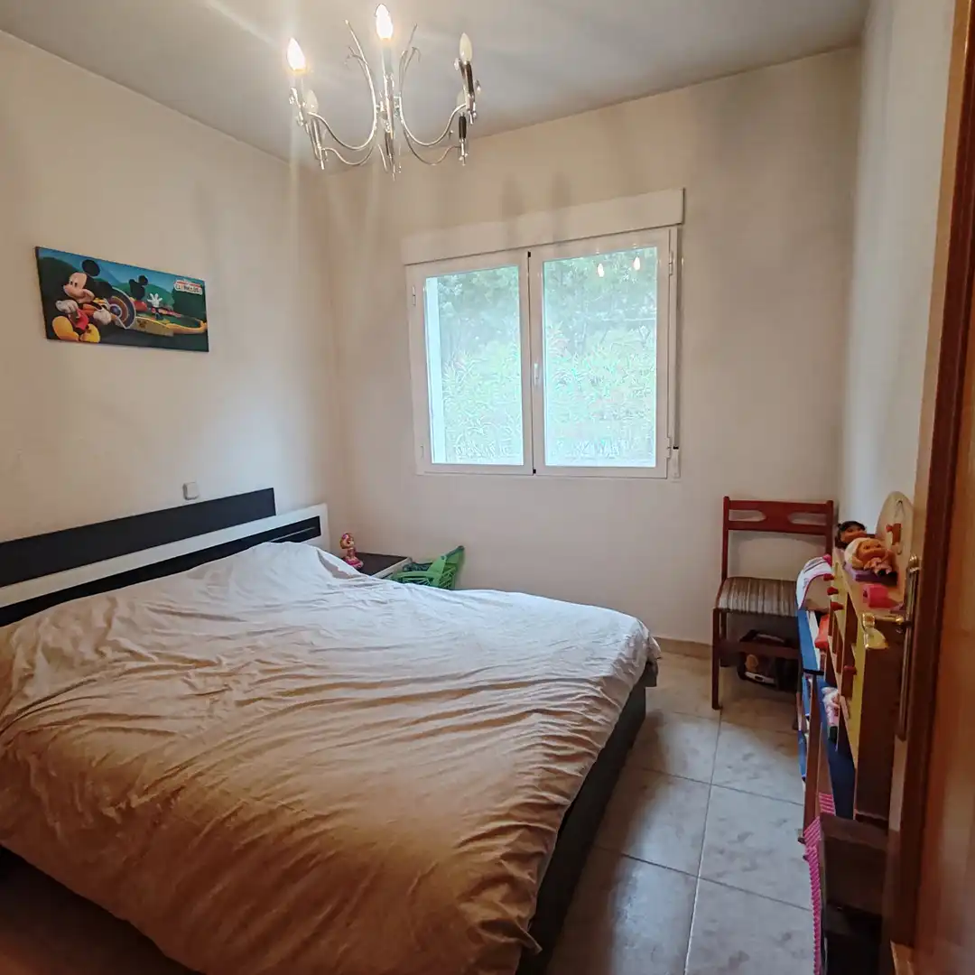 Bedroom of Houses for sale in Robledo de Chavela  with Private garden, Terrace and Oven