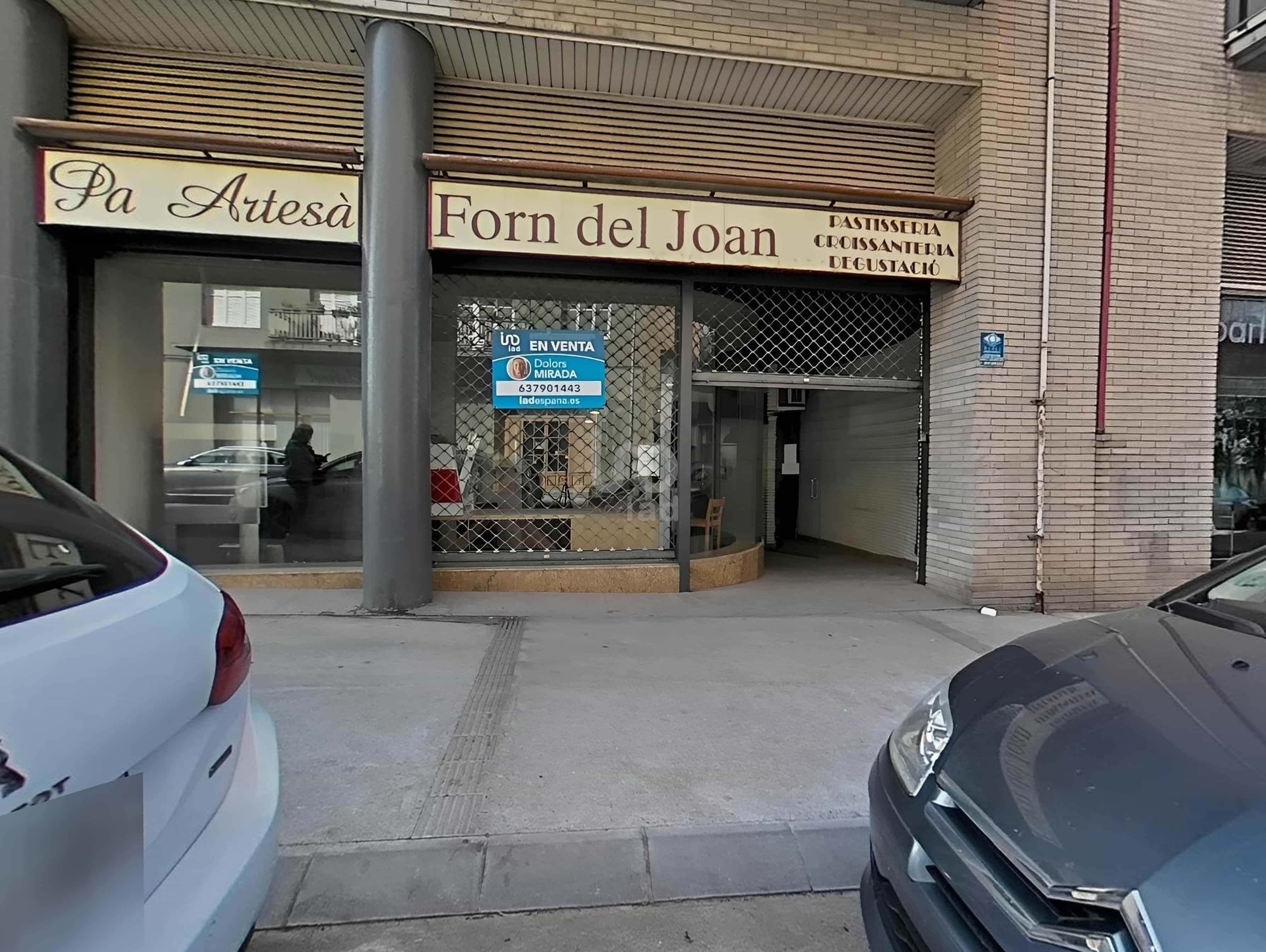 Vista exterior de Local en venta en Balaguer