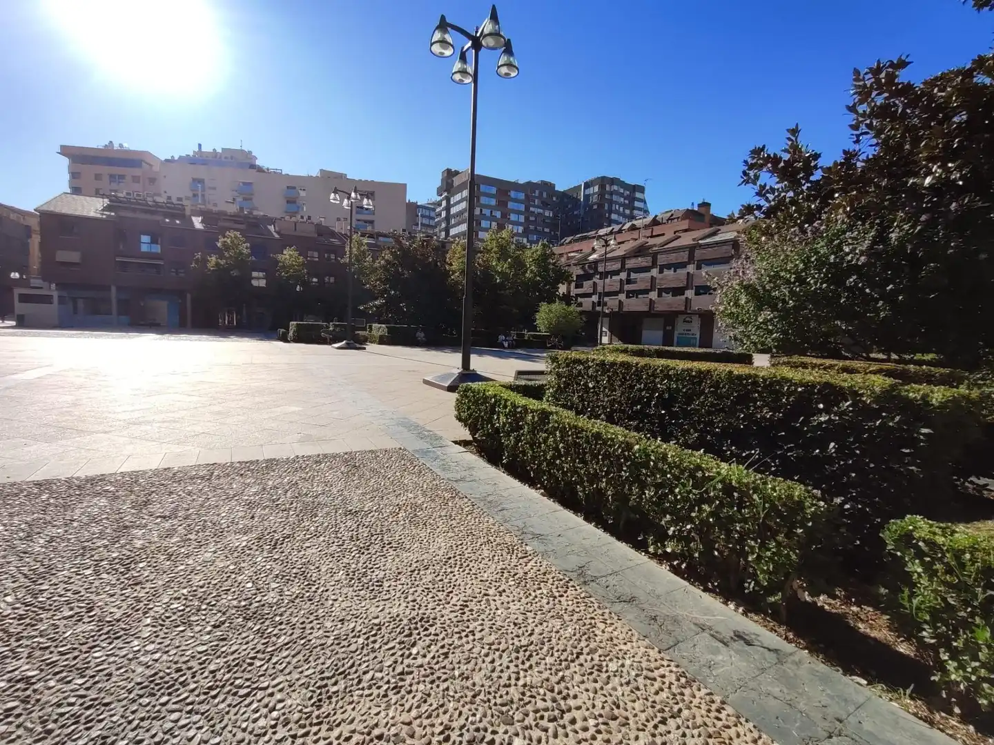 Vista exterior de Pis de lloguer en Granada amb Aire condicionat, Calefacció i Moblat
