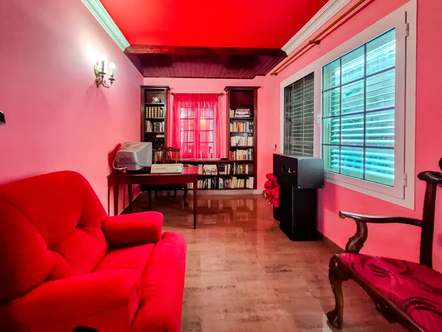 Living room of Houses for sale in Santa Brígida  with Private garden, Terrace and Storage room