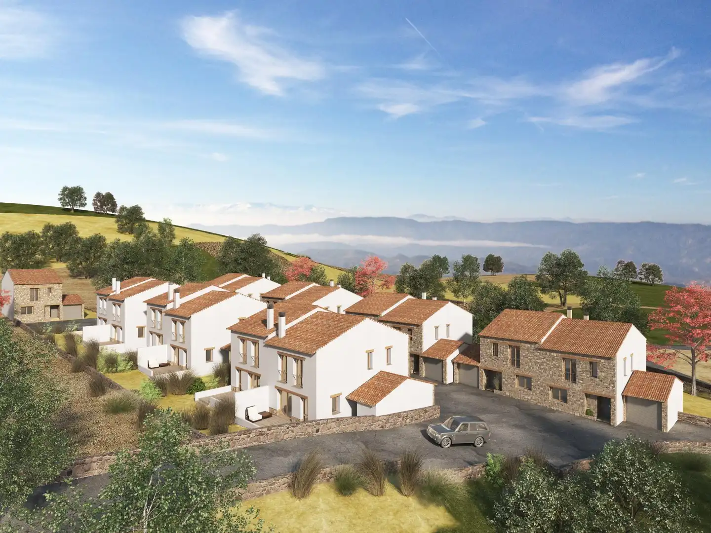 Vista exterior de Residencial en venta en Puentes Viejas