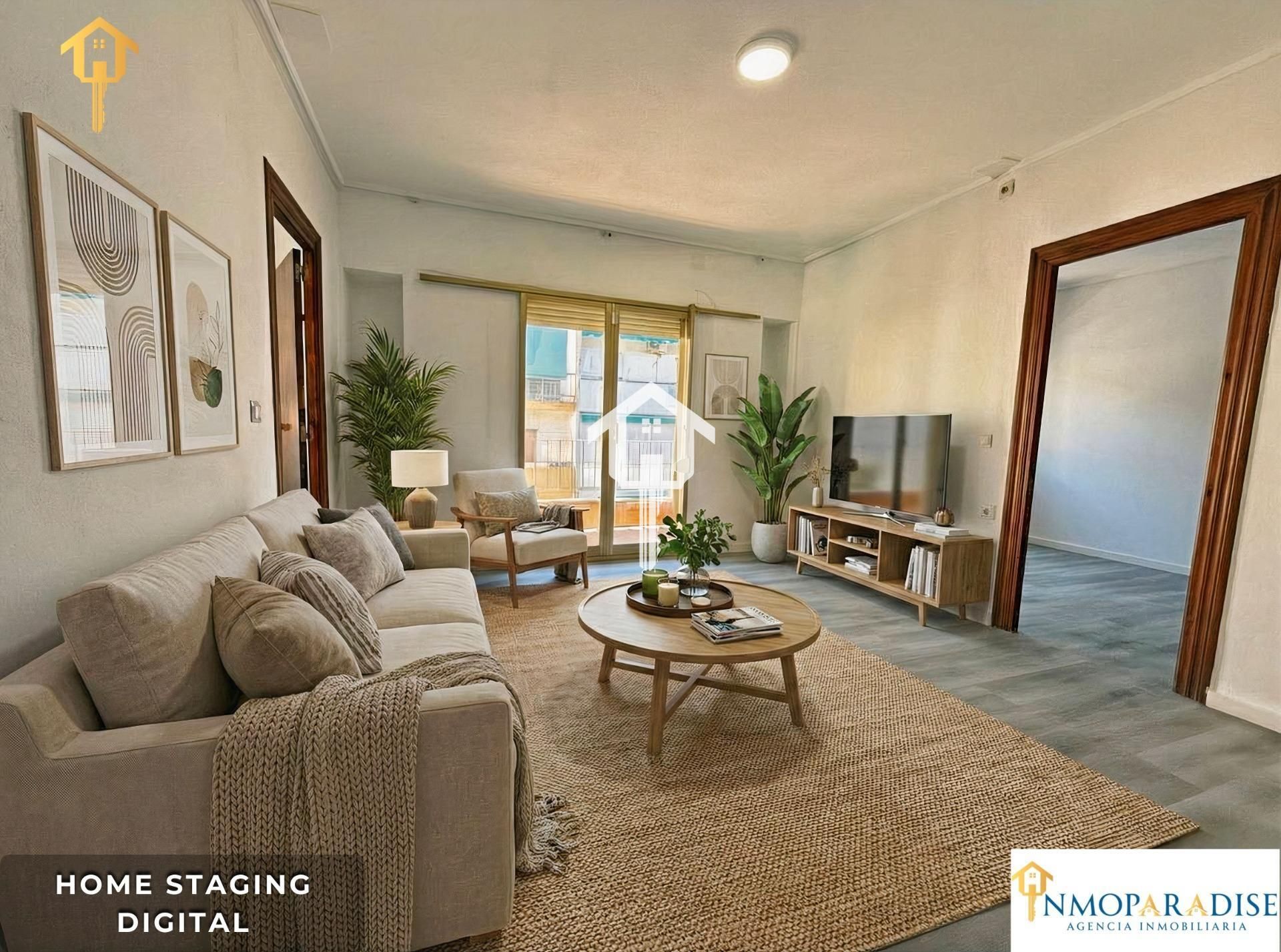 Sala d'estar de Pis en venda en Alicante / Alacant amb Balcó