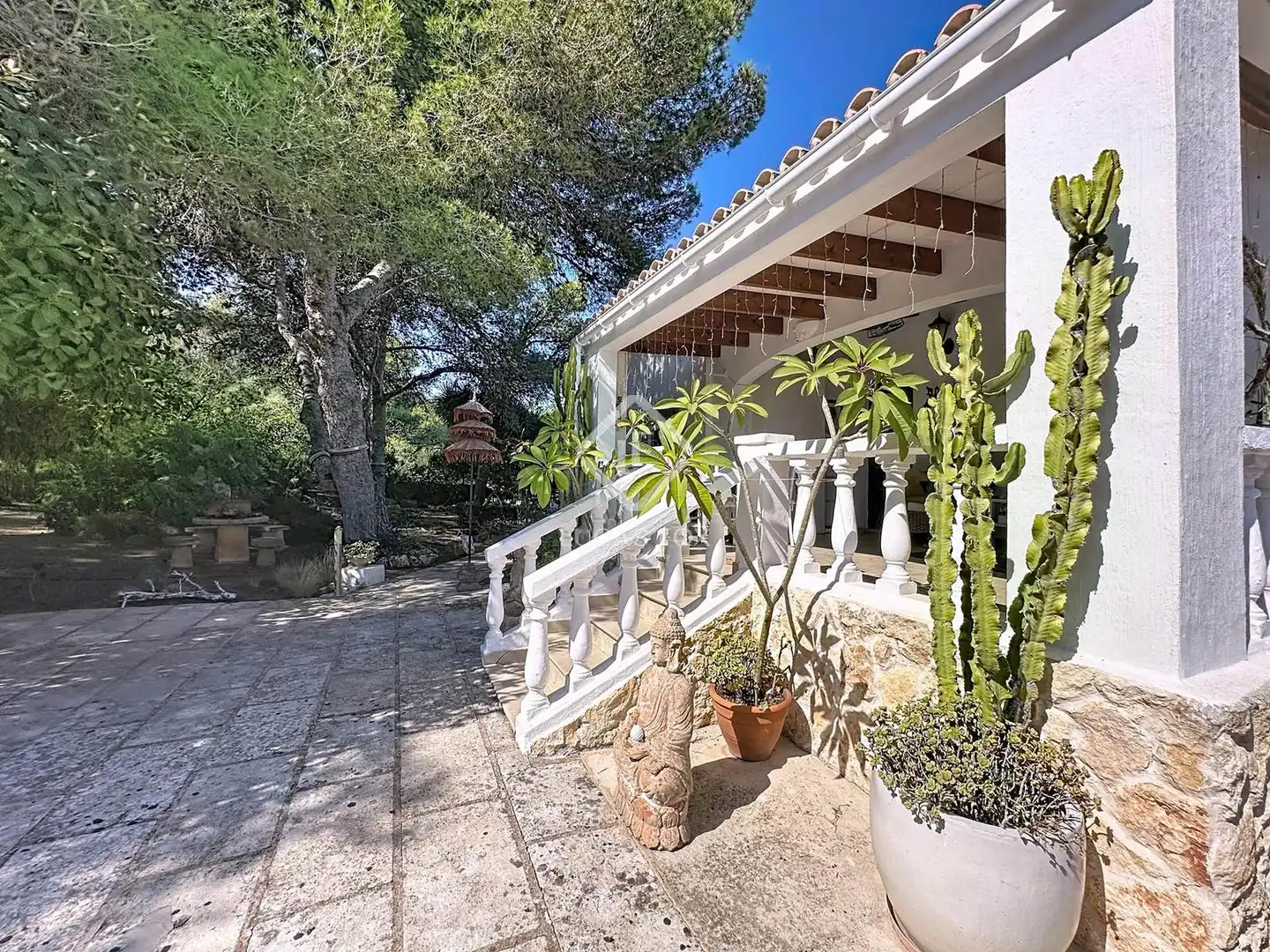 Jardí de Finca rústica en venda en Sant Lluís amb Aire condicionat, Calefacció i Jardí privat