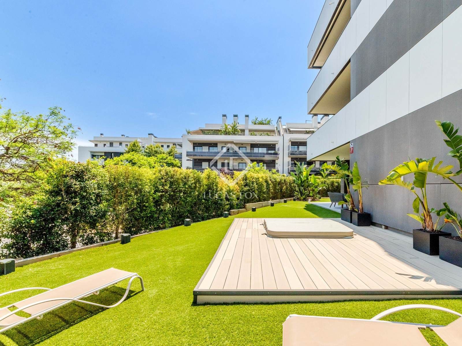 Terrassa de Pis en venda en Sitges amb Aire condicionat, Calefacció i Jardí privat