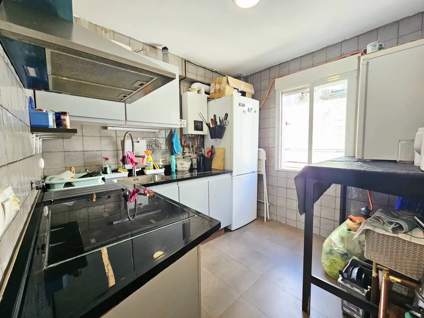 Kitchen of Flat for sale in Madrid  with Air Conditioner and Heating