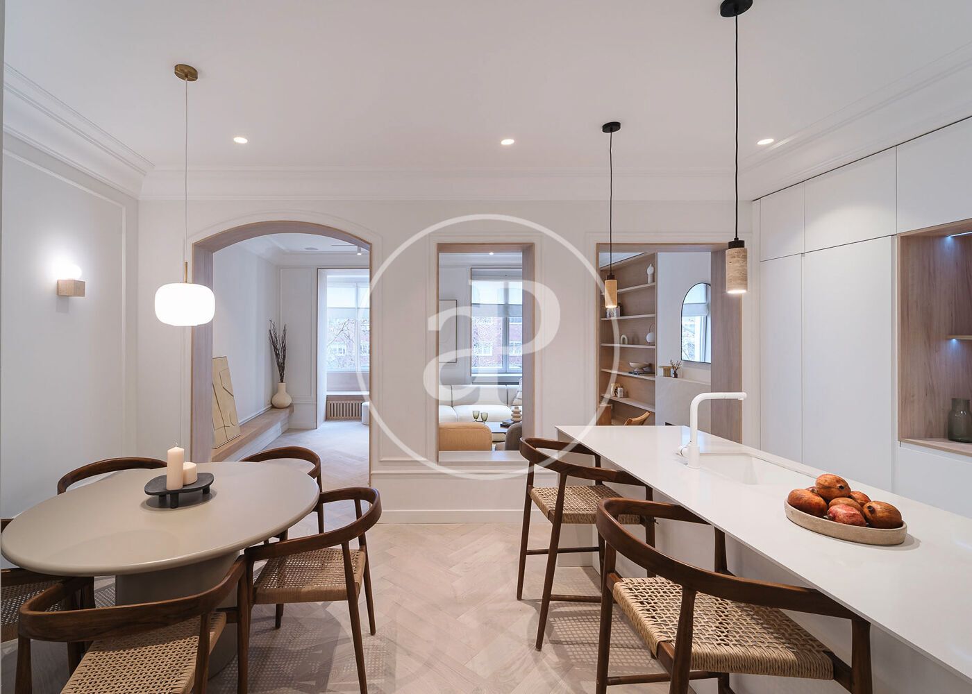 Comedor de Piso en venta en  Madrid Capital con Aire acondicionado, Calefacción y Amueblado