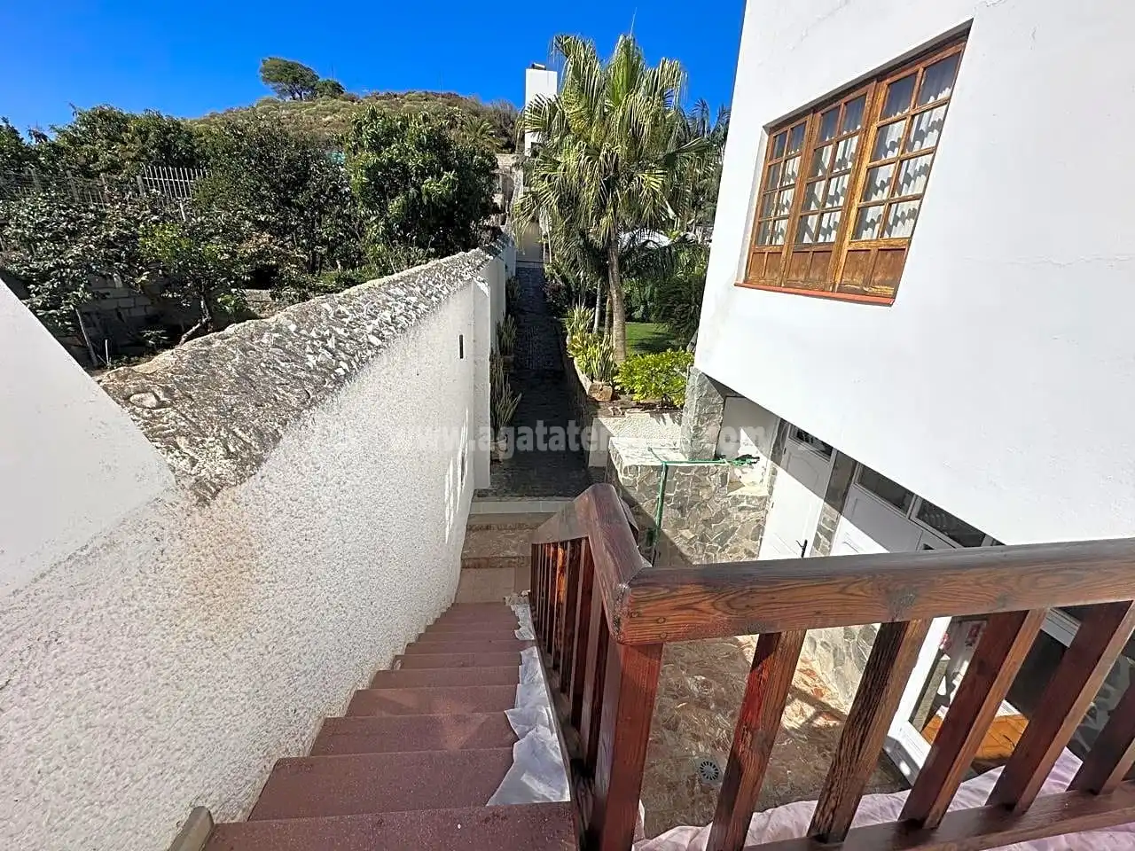 Vista exterior de Casa o chalet en venta en Los Silos con Aire acondicionado, Jardín privado y Terraza
