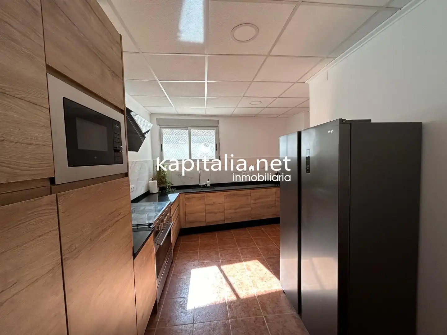 Cuina de Casa o xalet en venda en Albaida amb Aire condicionat, Traster i Piscina