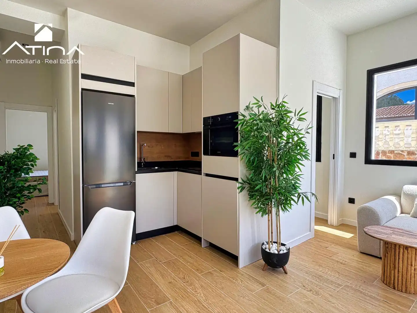 Cocina de Casa adosada en venta en Jávea / Xàbia con Jardín privado, Piscina y Amueblado