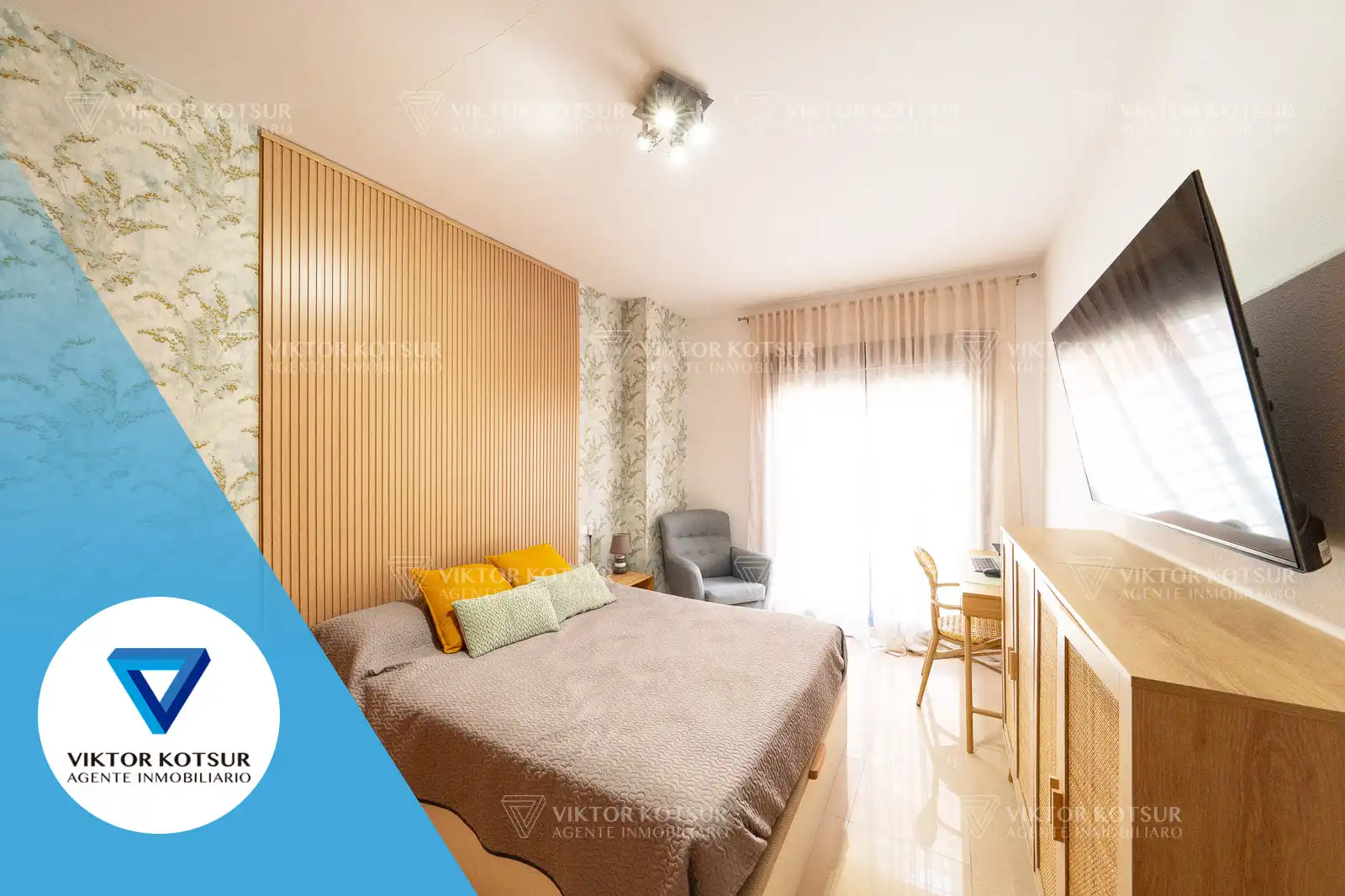 Bedroom of Flat for sale in Roquetas de Mar  with Air Conditioner, Terrace and Internet