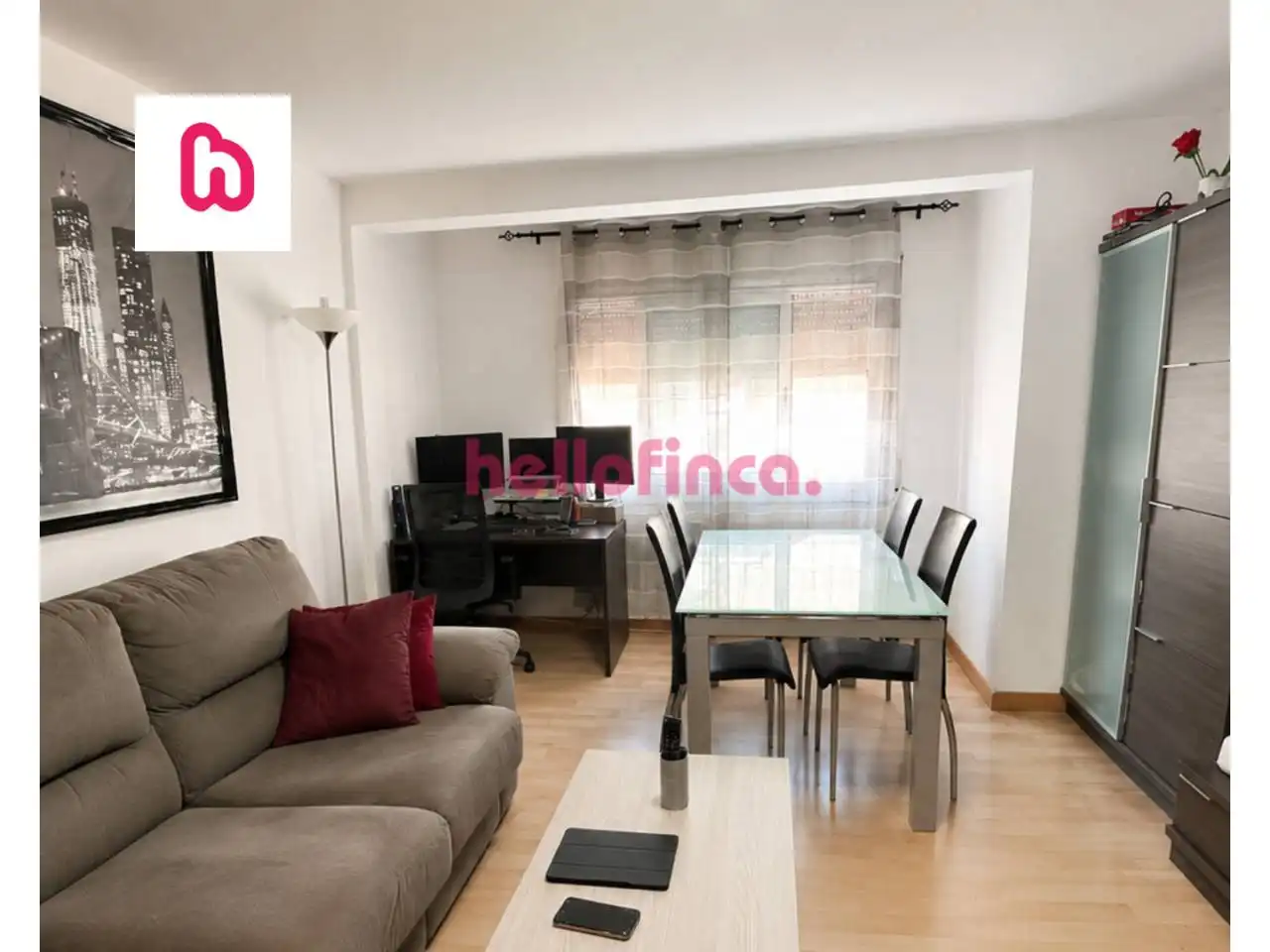 Living room of Flat for sale in Ripollet  with Heating, Parquet flooring and Storage room