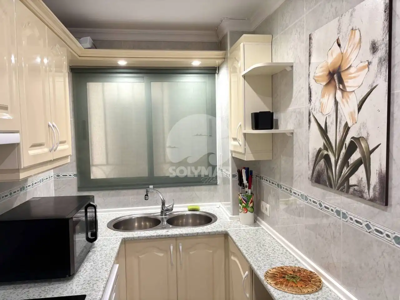 Cocina de Piso de alquiler en Vélez-Málaga con Aire acondicionado, Terraza y Amueblado