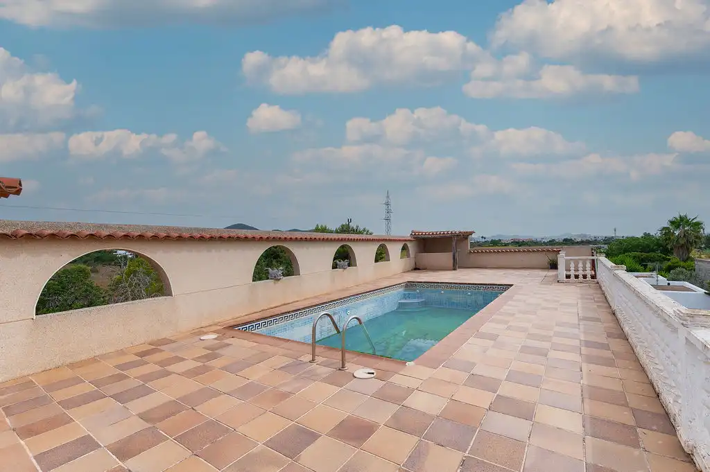 Piscina de Casa adosada en venda en Sant Jordi de Ses Salines - Sant Francesc 