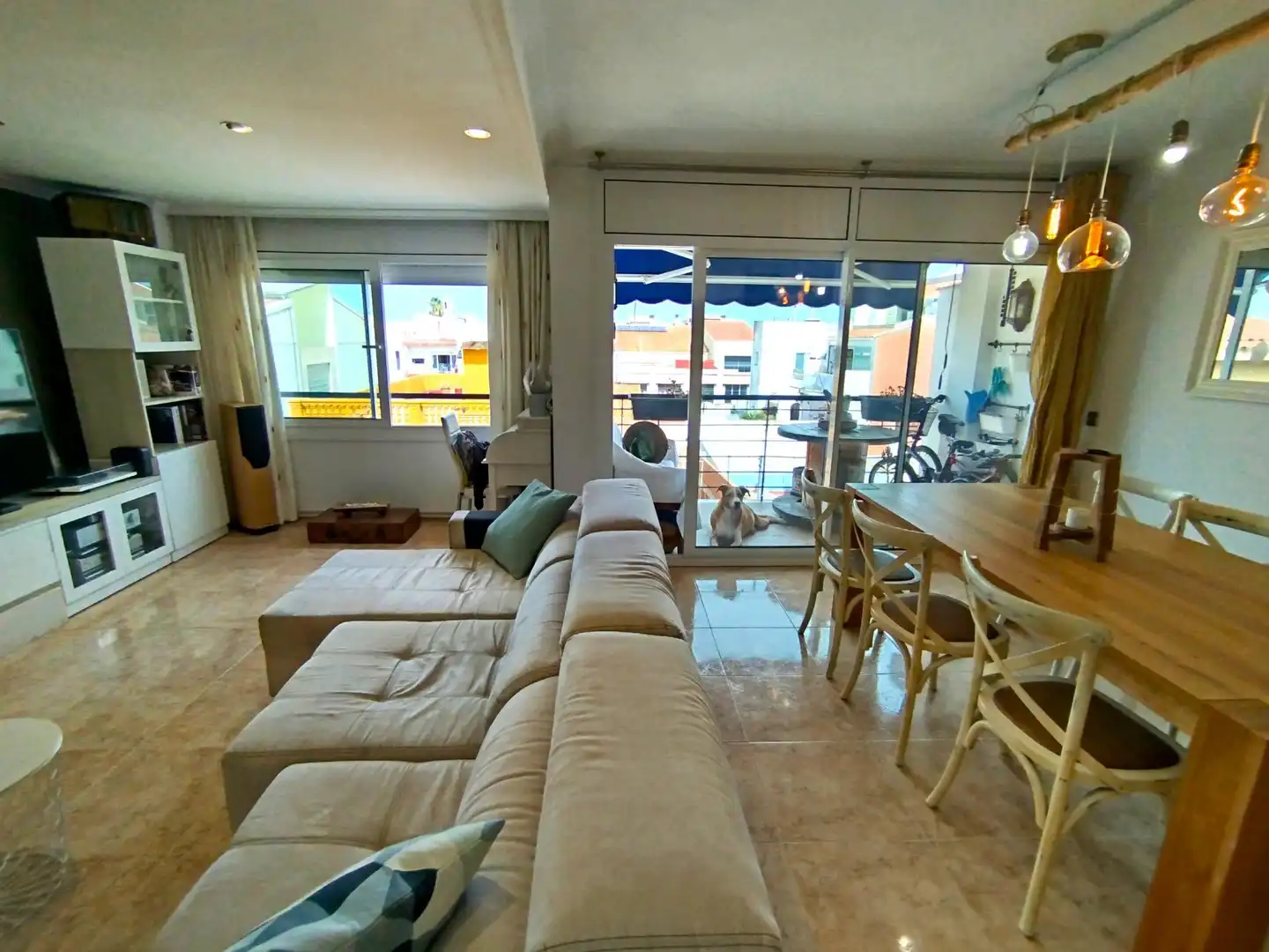 Sala d'estar de Àtic en venda en Malgrat de Mar amb Terrassa i Traster